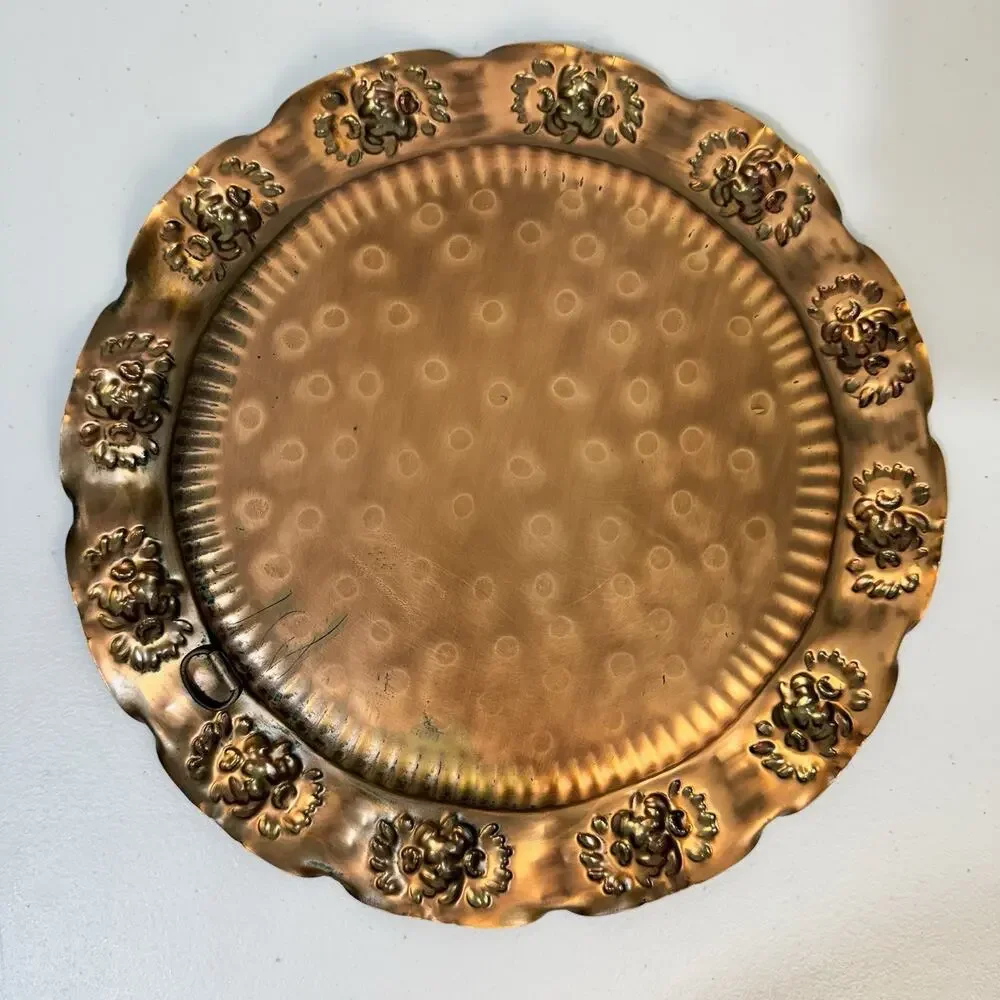 Vintage solid copper